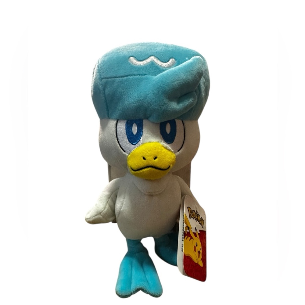 Pokémon Quaxly Plush 8 in Toy NWT